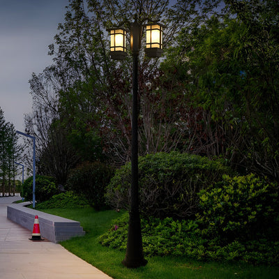 Roswell Modern Public Aluminum Outdoor Post Lights