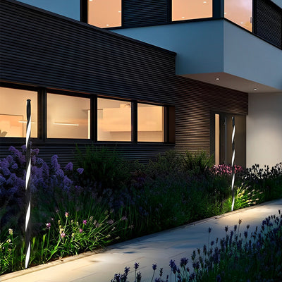 Dennis Linear LED Minimalist Aluminum Outdoor Path Light