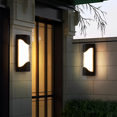 Linette Creative LED Modern Aluminum Outdoor Wall Lamp