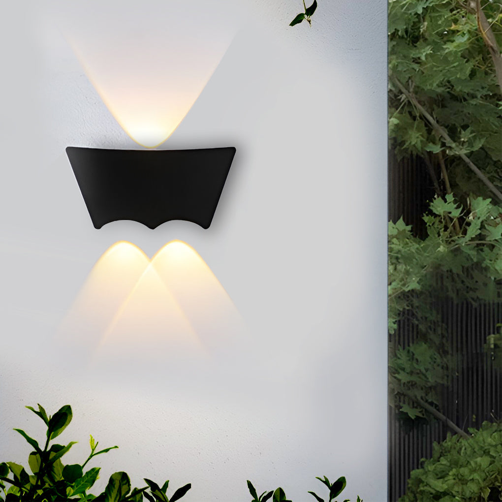 Rosann LED Modern Aluminum Outdoor Sconce Wall Washer Light