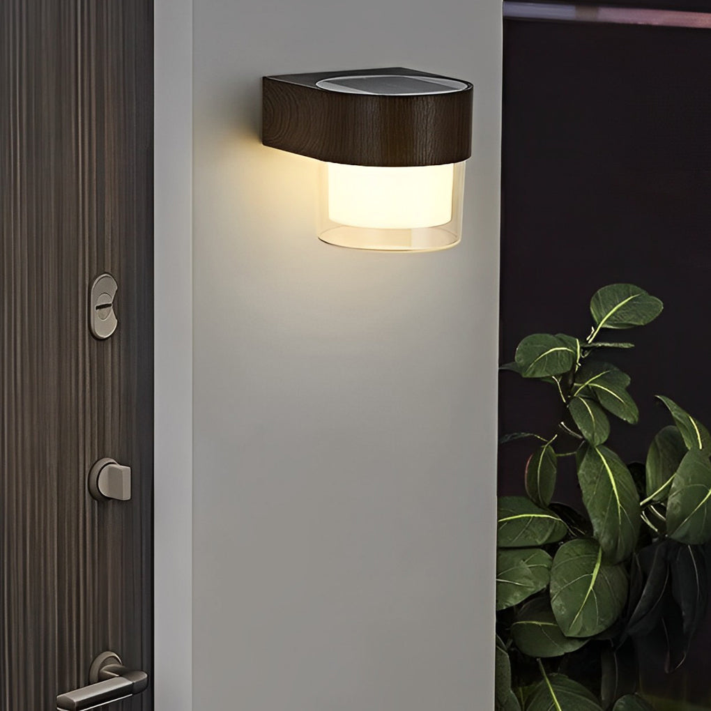Philipa Square LED Minimalist Iron Outdoor Wall Lights