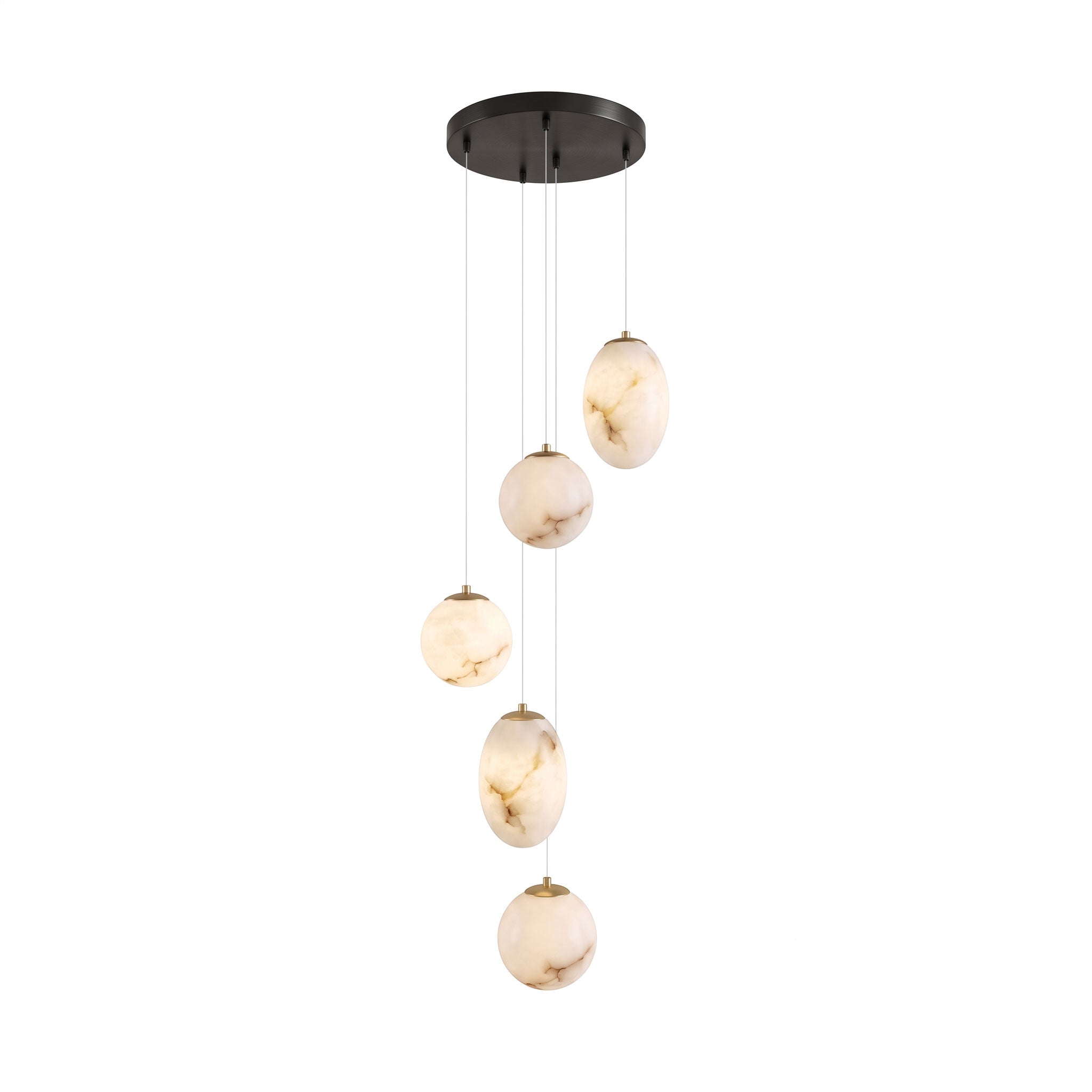 Norik Minimalist Alabaster Pendant Light