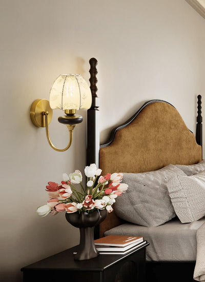 Zorvyn Floral Wall Sconce