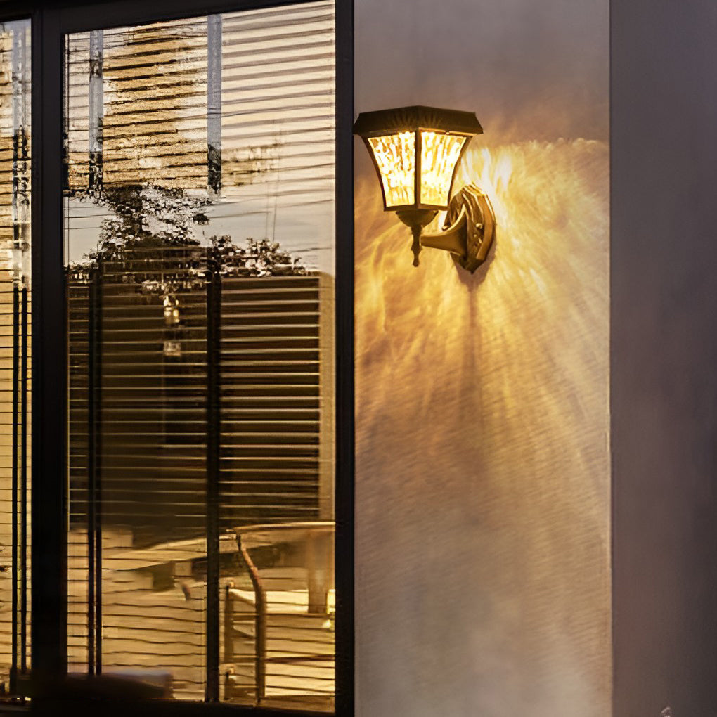 Kit LED Classic Modern Aluminum Outdoor Wall Sconce Light