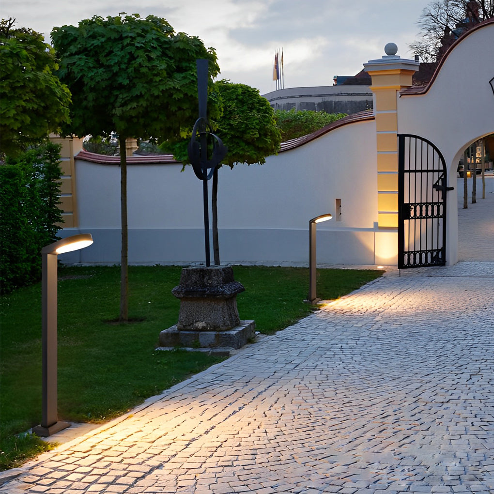 Quinana Minimalist LED Modern Aluminum Outdoor Lawn Lamp