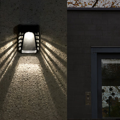 Eric Intelligent LED Black Modern ABS Outdoor Wall Lights