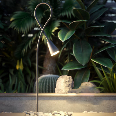 Miriam Arched LED Aluminum Outdoor Pathway Lights