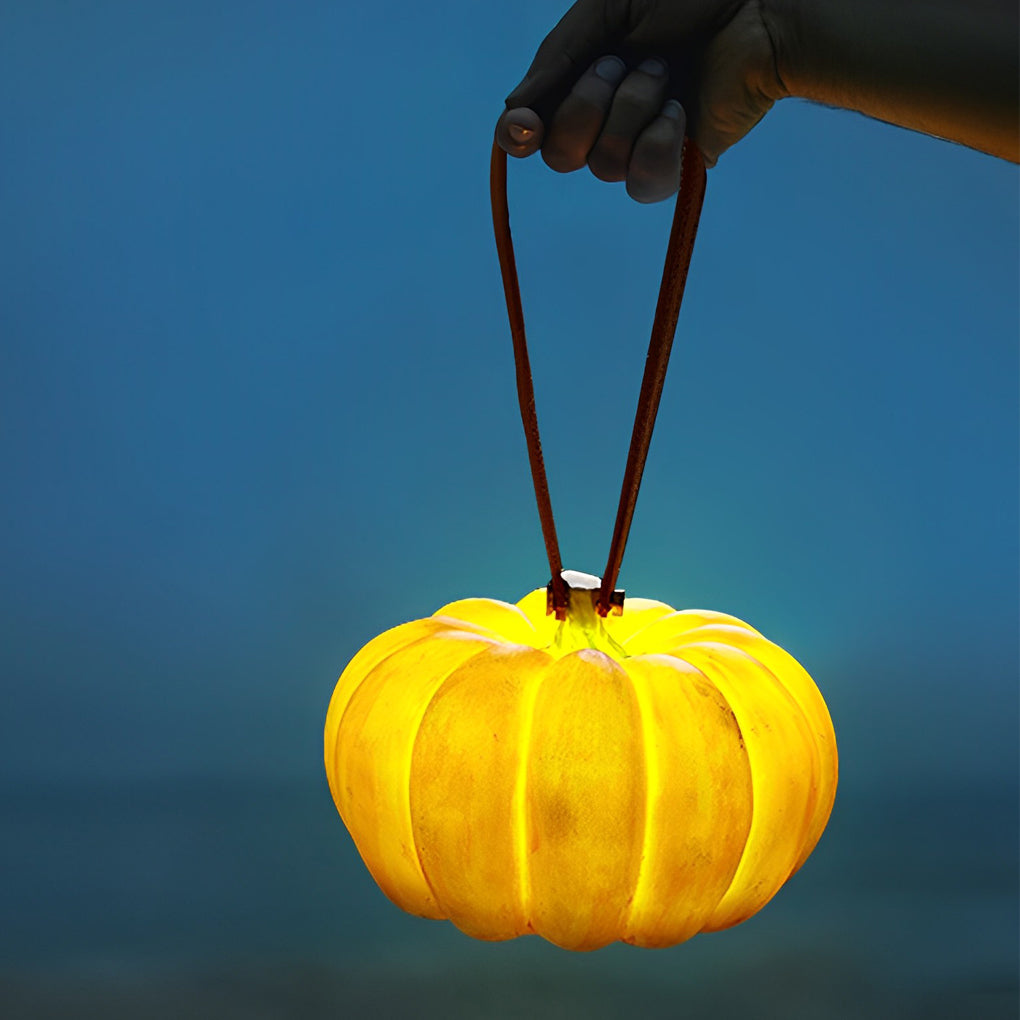 Millient Portable Pumpkin LED Resin Outdoor Lights