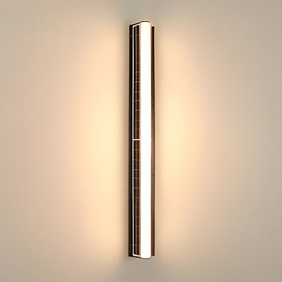 Lione Long LED Solar Linear Outdoor Wall Light