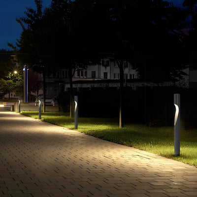 Nessa Modern Stainless Steel LED Outdoor Pathway Light