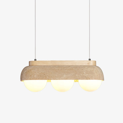 Yeln Travertine Pendant Light