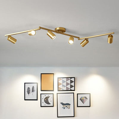 Aim Modern Ceiling Light Spotlight Cast 3 Color 3/4/5/6 Head - Neutral Decor