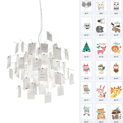 Luninena Paper Chandelier