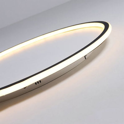 Arisha Flush Mount Ceiling Light Modern LED Round Hollow - Neutral Decor