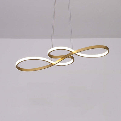 Arisha Modern Chandelier Linear Pendant Light Dining Room - Neutral Decor