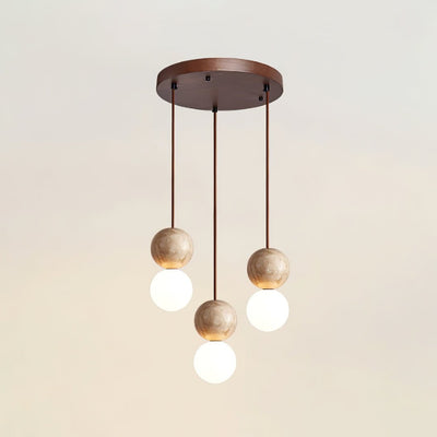 Beauview Travertine Pendant Light