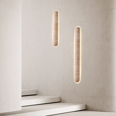 Aelius Travertine Wall Sconce