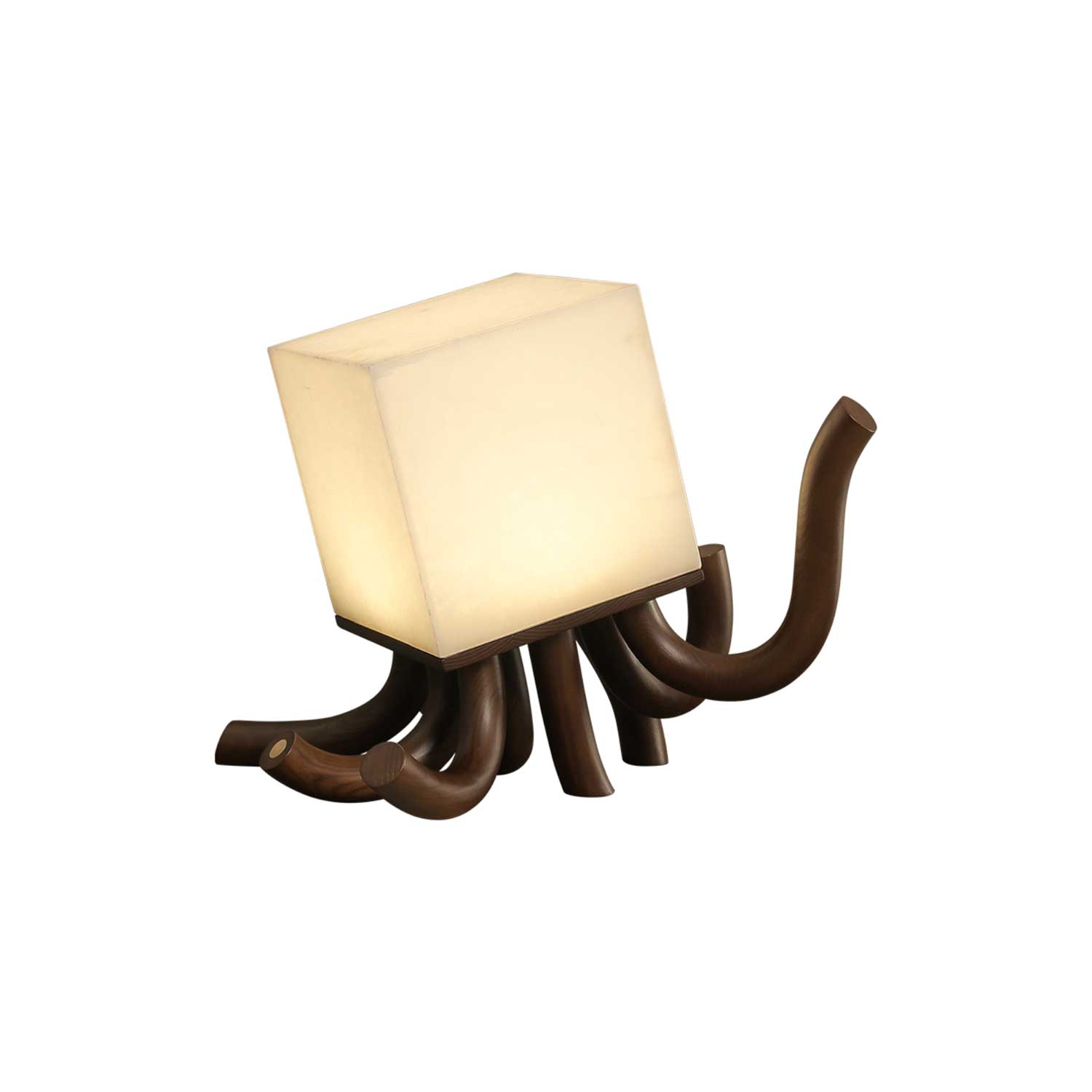Dravk Tentacle Alabaster Table Lamp