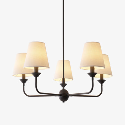 Zesorel Vintage Industrial Fabric Chandelier