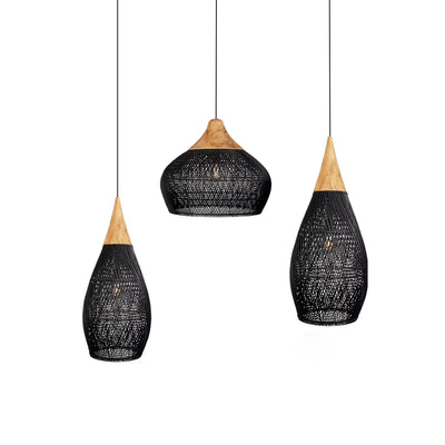 Clairstone Rattan Pendant Light