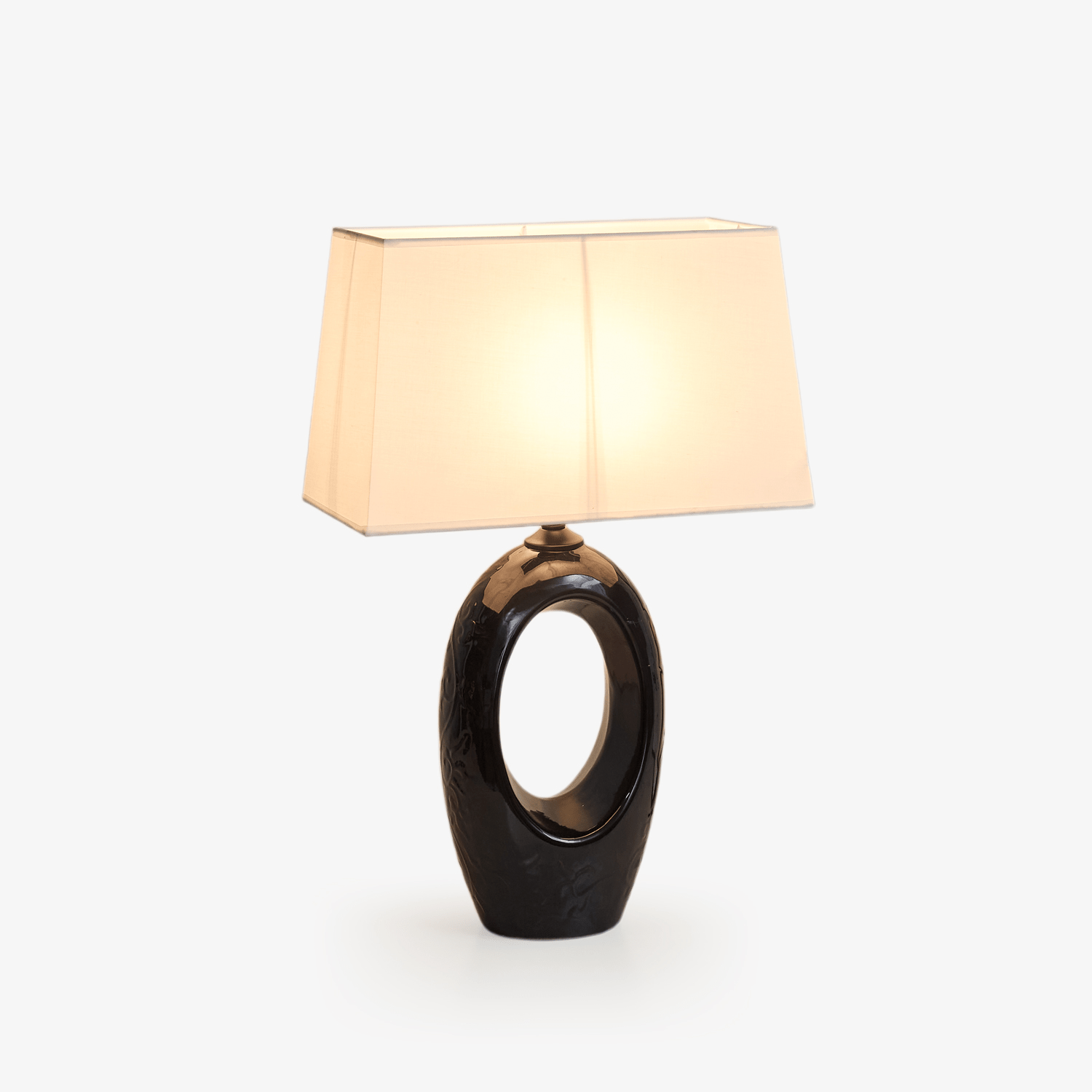 Vesperon Oval Ceramic Table Lamp