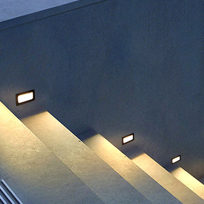 Sibley LED Steps Classic Aluminum Outdoor Lights