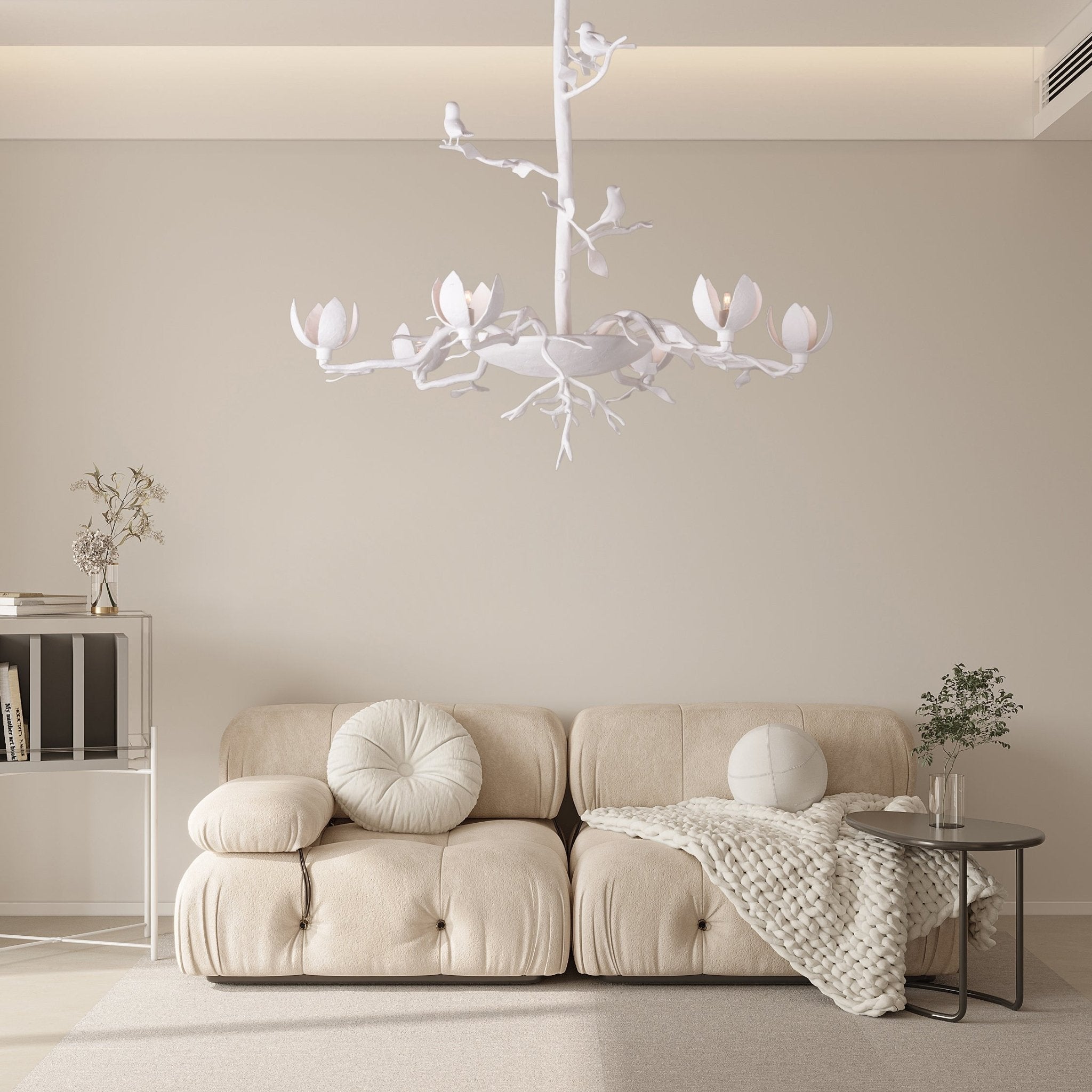 Zox Postmodern Luxury Resin Chandelier