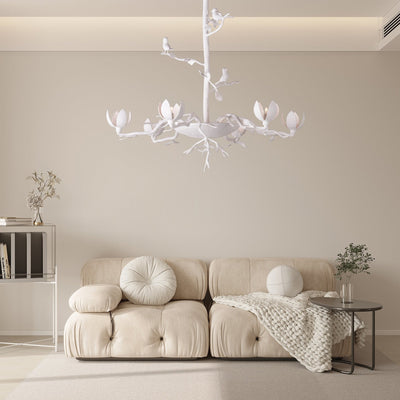Zox Postmodern Luxury Resin Chandelier
