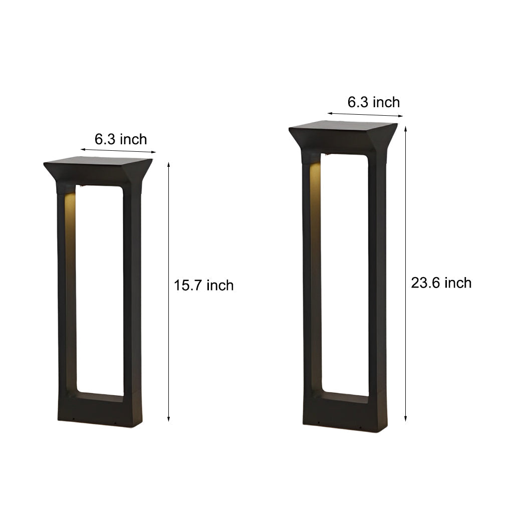 Praised Elegant Door Aluminum Outdoor Pathway Lights