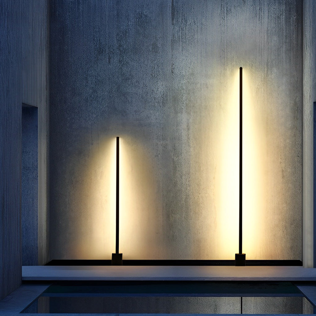 Hayle Minimalist Landscape Linear Aluminum Outdoor Light