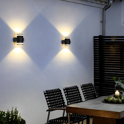 Wiona Round LED Aluminum Outdoor Wall Washer Lights
