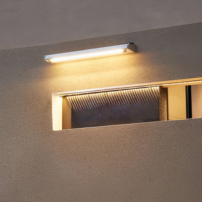 Jennifer Rectangular LED Modern Aluminum Outdoor Wall Lamp