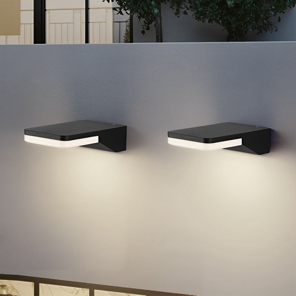 Davin Creative LED Modern Aluminum Outdoor Wall Sconces