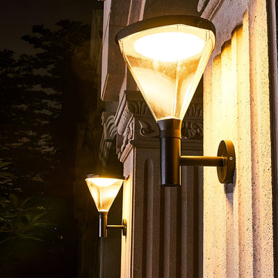 Jonathan Modern Solar Aluminum Outdoor Wall Lights