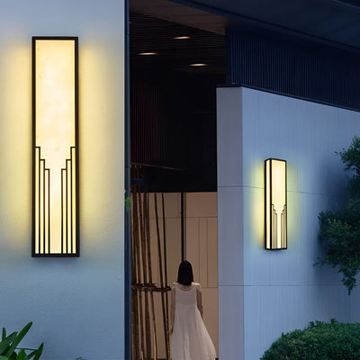 Gertrude Strip LED Modern Resin Outdoor Wall Light