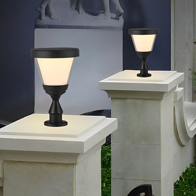 Nssia LED Modern Aluminum Outdoor Post Pillar Lights