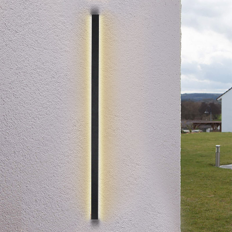 Neal Long LED Linear Modern Iron Outdoor Wall Light