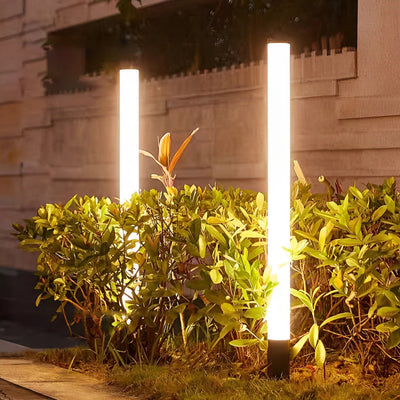 Kely Cylindrical LED Modern Outdoor Lawn Lights