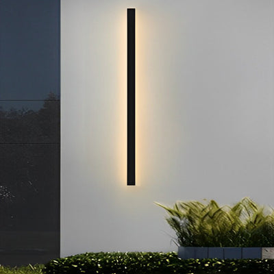 Forest Minimalist Long Linear LED Outdoor Wall Sconce