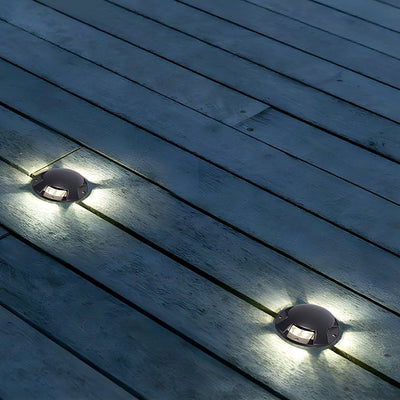 Abigail Horizontal Deck Stair Pathways Metal Outdoor Lights