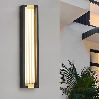 Juie Rectangular LED Modern Outdoor Porch Lights