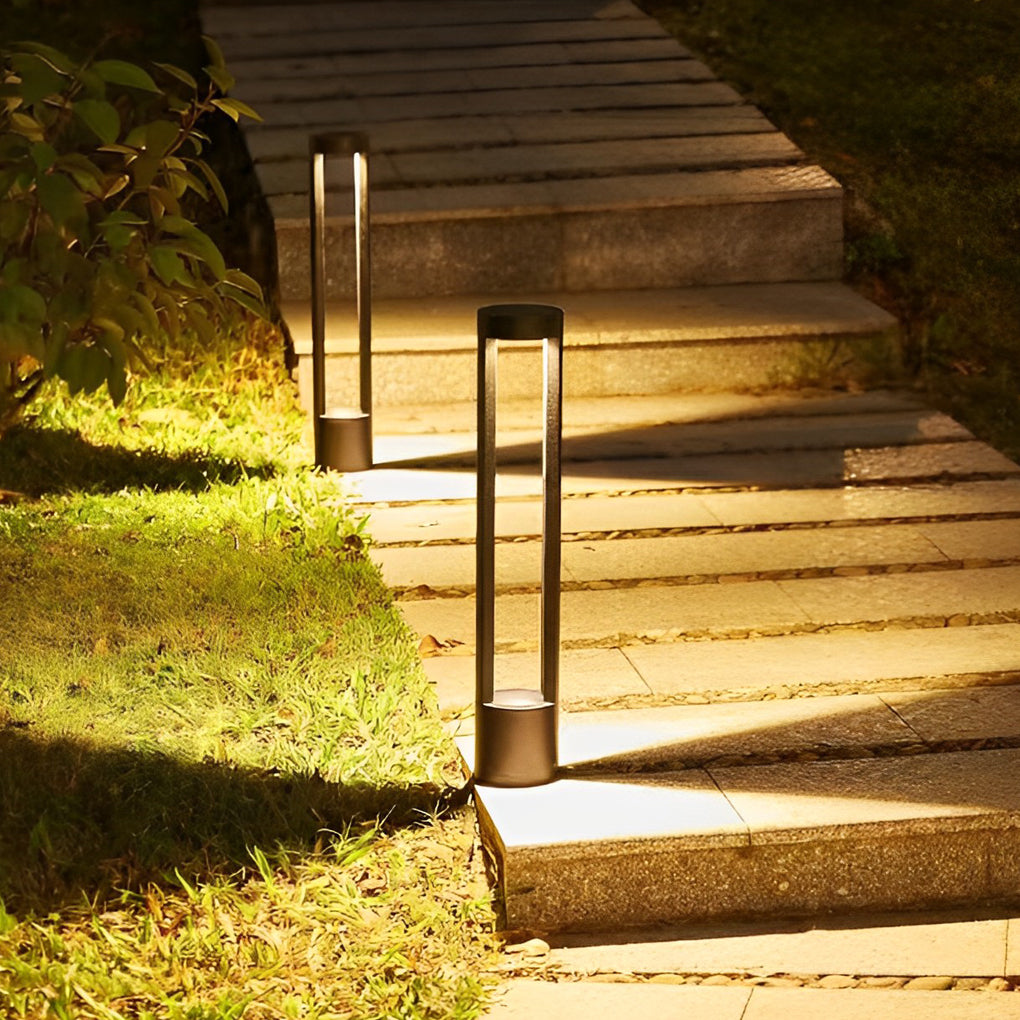 Essence Cylinder LED Aluminum Outdoor Pathway Lights