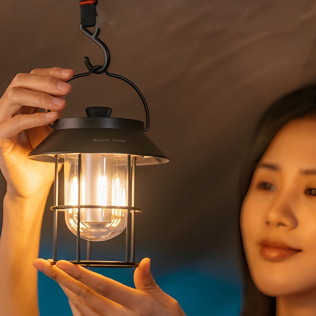 Lucian LED Stand Portable Plastic Outdoor Hanging Lanterns