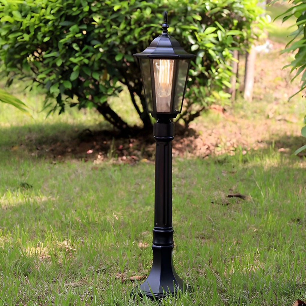 Gemsne Elegant Traditional Aluminum Outdoor Post Path Light
