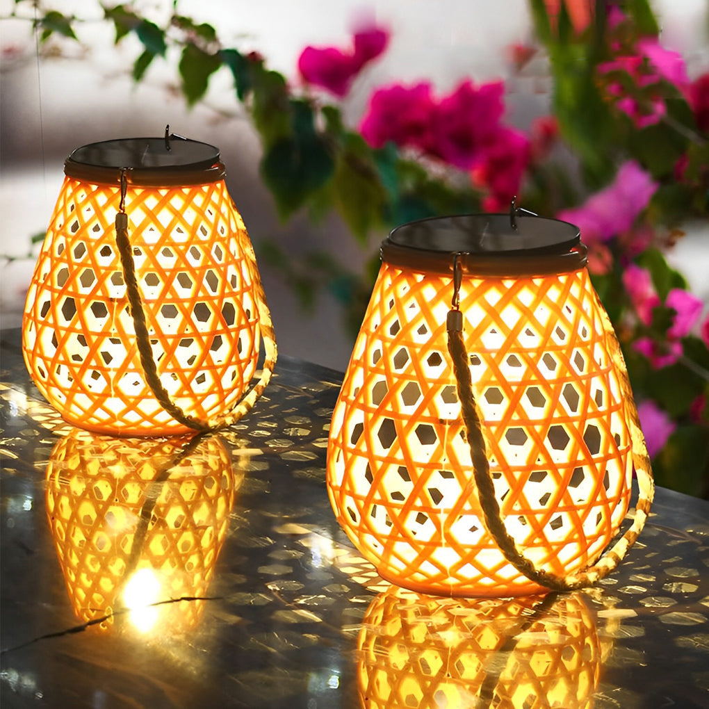 Warlke Portable Creative LED Plastic Outdoor Lanterns