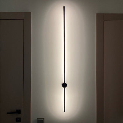 Arisha Minimalist Rotatable Linear LED Outdoor Wall Lamp Corridor Garden - Neutral Decor