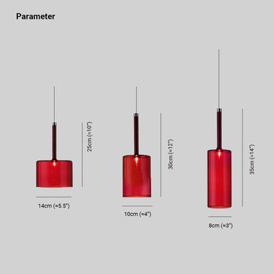 Valentina Minimalist Modern Glass LED Pendant Light 3 Style - Neutral Decor