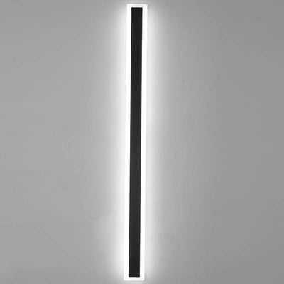 Arisha Radiation Linear Acrylic Outdoor Wall Lamp Garden Corridor - Neutral Decor