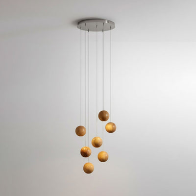 Orbwood Cluster Pendant Light