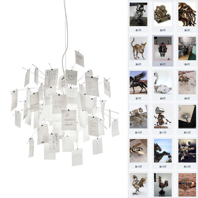 Luninena Paper Chandelier